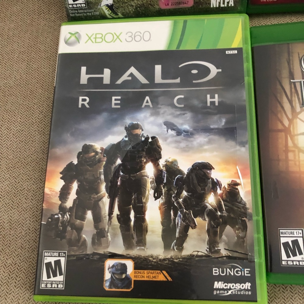 XBOX Game Bundle: Madden football, NBA Basketball, HALO Reach, Game of Thrones - Picture 4 of 8